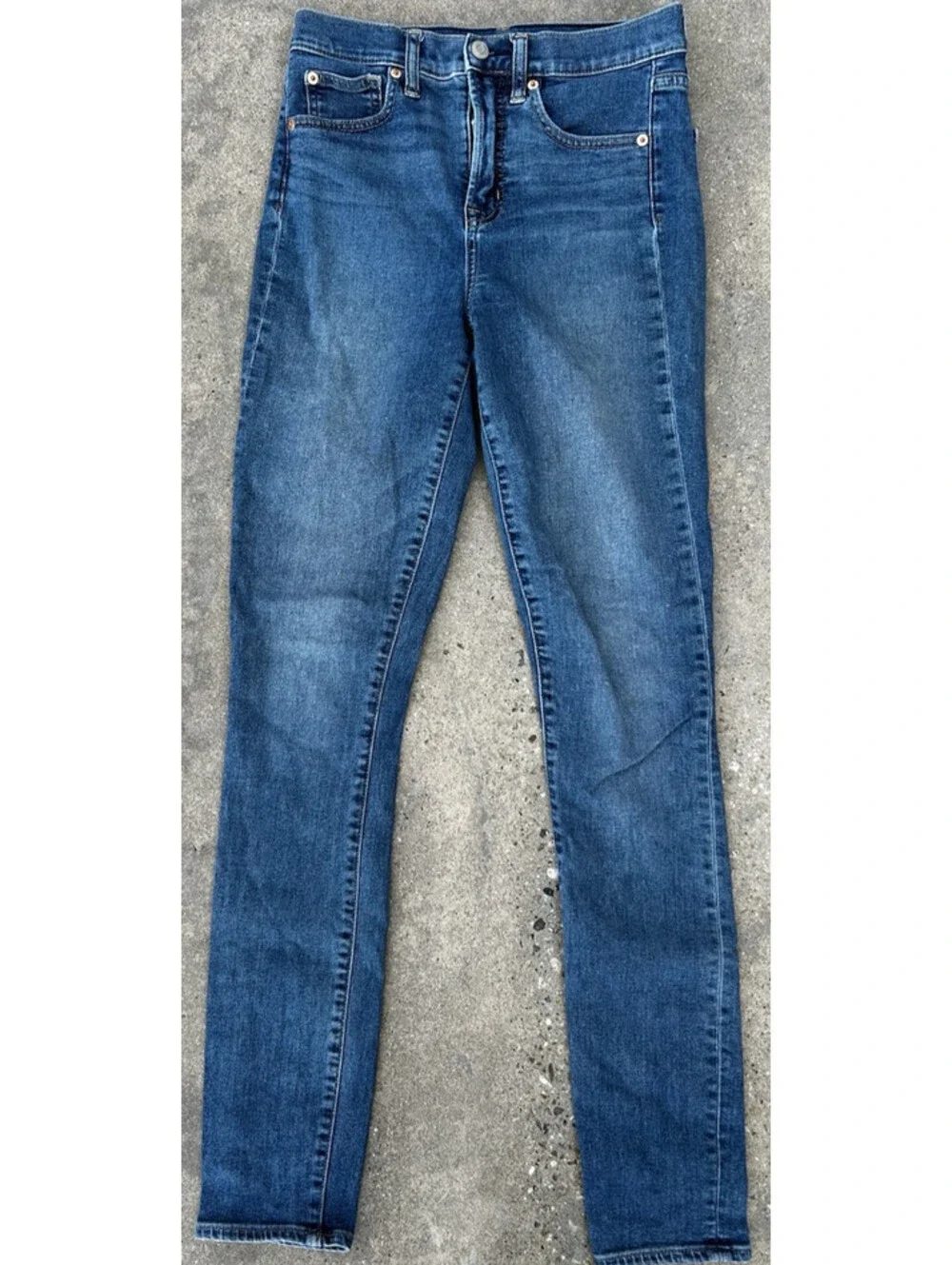 Gap 27/4 Mid Rise Vintage Slim Medium Stretch Denim Womens Jeans